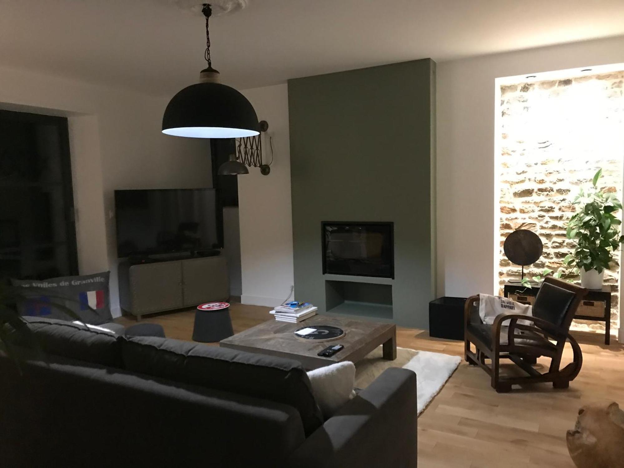 Maison De Ville Avec Jardin Clos Des Matignon Granville Kültér fotó