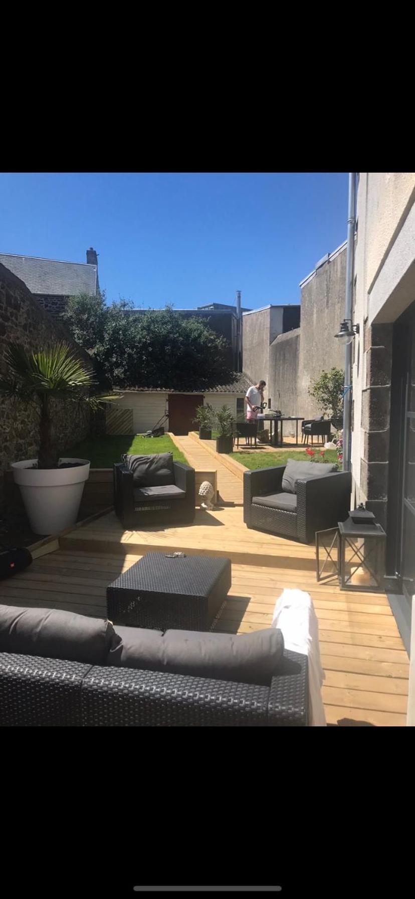 Maison De Ville Avec Jardin Clos Des Matignon Granville Kültér fotó